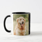 Pet Memorial Modern Simple Herdenking Poem Foto Mok (Links)