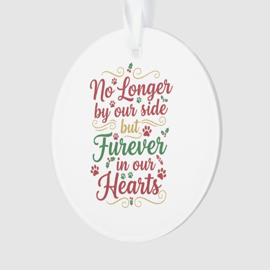 Pet Memorial Ornament (voorkant)