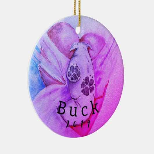 Pet Memorial Ornament (Rechts)