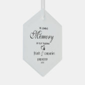 Pet Memorial Ornament - Custom Tribute Keepsake! (Voorkant Rechts)