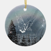 Pet Memorial Ornament hond gepersonaliseerd (Voorkant)