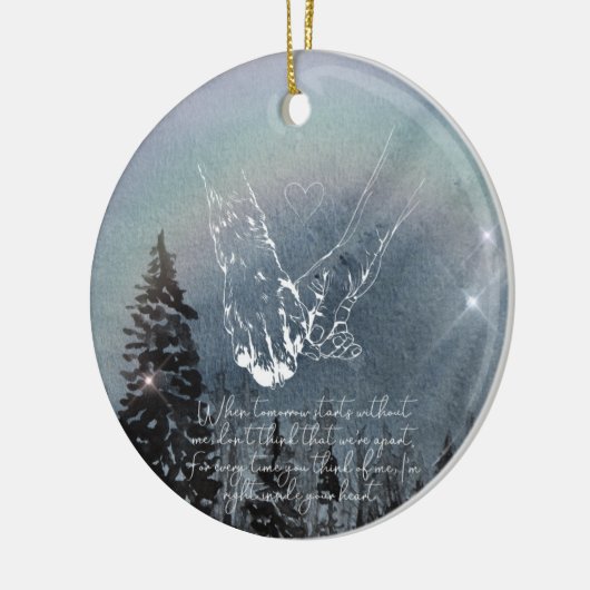 Pet Memorial Ornament hond gepersonaliseerd (Links)