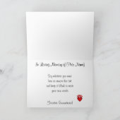 Pet Memorial Paw Prints Notice - Dog Cat Aankondiging (Binnen)