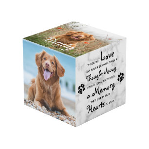 Pet Memorial Personalized Dog Keepomwille Photo Cu Kubus