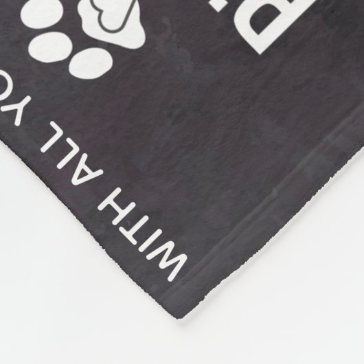 Pet Memorial Personalized Photo Cat Remembryo Fleece Deken (Hoek)