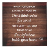 Pet Memorial Personalized Remembrance Dog Foto Kubus (Rechts)