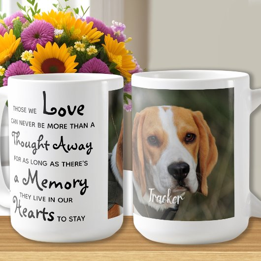 Pet Memorial Pet Loss Keepomwille Photo Coffee Mok