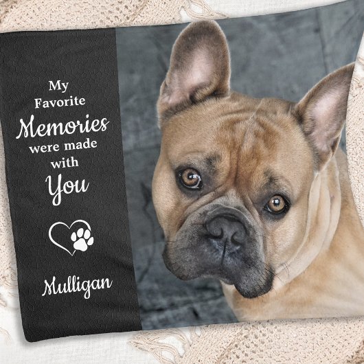 Pet Memorial - Pet Loss Sympathy Quote - Memories Fleece Deken