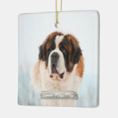 Pet Memorial Photo Ornament (Links)