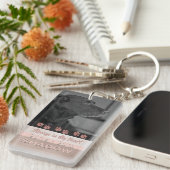 Pet Memorial Photo Tribution in My Heart Sleutelhanger (Voorkant Rechts)