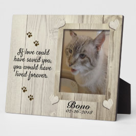 Pet Memorial Plaque Fotoplaat