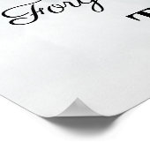 Pet Memorial Rainbow Bridge Foto Poster (Hoek)