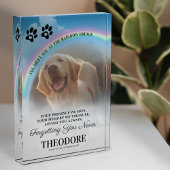 Pet Memorial Rainbow Bridge Fotoblokken