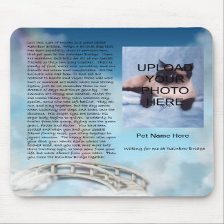 Pet Memorial Rainbow Bridge Mousepad - Personalise Muismat