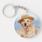 Pet Memorial - Regelboog in liefdevol geheugen - P Sleutelhanger (Voorkant)