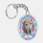 Pet Memorial - Regenboogbrug - Pet Losse Sympathie Sleutelhanger (Voorkant Links)