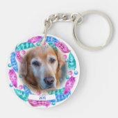 Pet Memorial - Regenboogbrug - Pet Losse Sympathie Sleutelhanger (Achterkant)