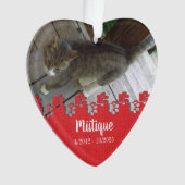 Pet Memorial Remembrance Beloved Keepsake Ornament (voorkant)