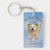 Pet Memorial Sleutelhanger (Voorkant)