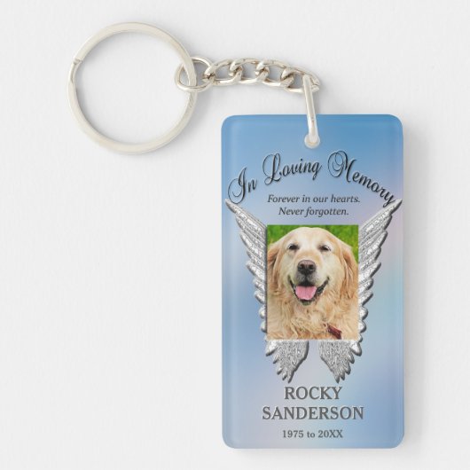 Pet Memorial Sleutelhanger (Voorkant)