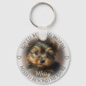 Pet Memorial Sleutelhanger (Voorkant)