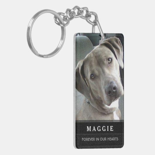 Pet Memorial Sleutelhanger - Prayer on Back (Voorkant Links)