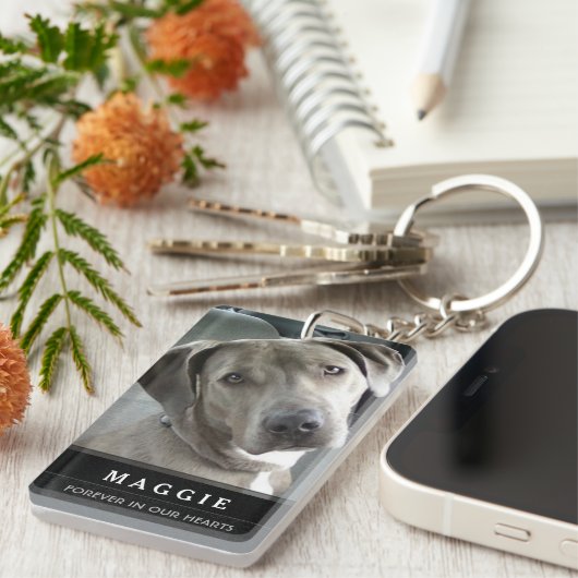 Pet Memorial Sleutelhanger - Prayer on Back (Voorkant Rechts)