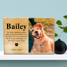 Pet Memorial Sympathie Gift voor kat of Hondenlief