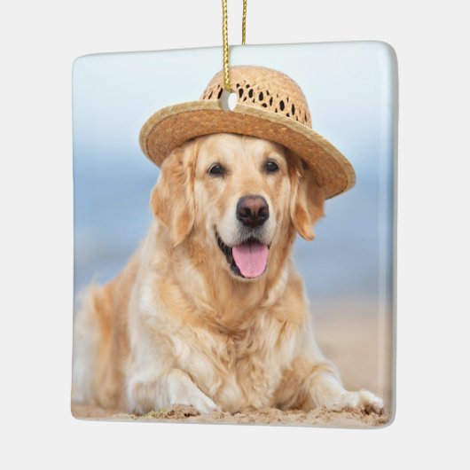 Pet Memorial Sympathie Quote Dog Remembrance Keramisch Ornament (Links)