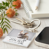 Pet Memorial Sympathy Quote Keepomwille Double Pho Sleutelhanger (Voorkant Rechts)