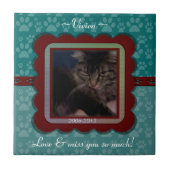  Pet Memorial Tegeltje (Voorkant)