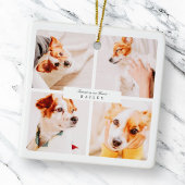 Pet Memorial voor altijd in onze harten Elegante f Keramisch Ornament