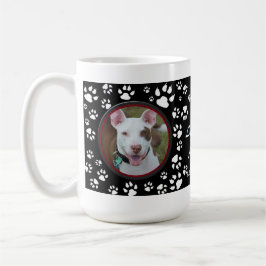 Pet Memorial Your Pet Photos Black Dog Prints Koffiemok
