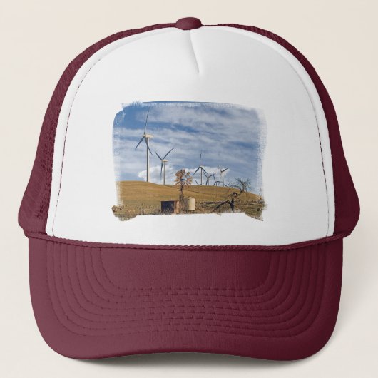 Pet met blauwe wind (Voorkant)