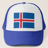 Pet met de IJslandse vlag (Voorkant)