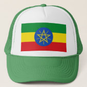 Pet met de vlag van Ethiopië (Voorkant)