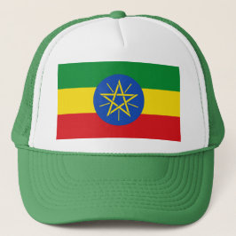 Pet met de vlag van Ethiopië