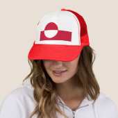 Pet met de vlag van Groenland (In situ)