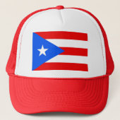 Pet met de vlag van Puerto Rico - VS (Voorkant)