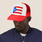 Pet met de vlag van Puerto Rico - VS (In situ)