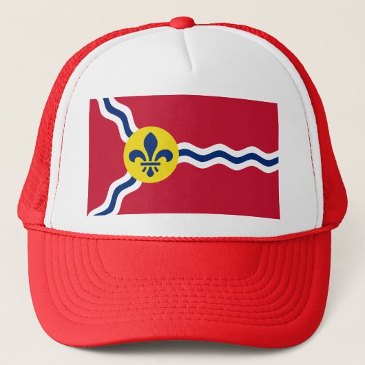 Pet met de vlag van St. Louis, Missouri (Voorkant)