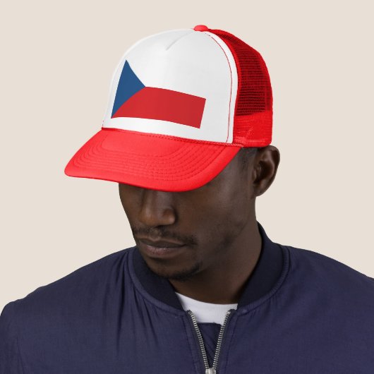 Pet met de vlag van Tsjechië (In situ)