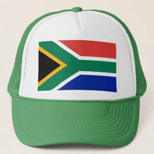 Pet met de vlag van Zuid-Afrika