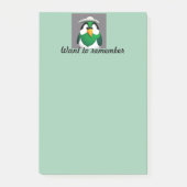 Pet met een Mexicaanse grappige vogel Post-it® Notes (Voorkant)