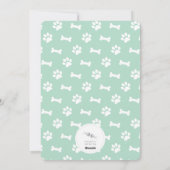 Pet met foto's maken van penseel Hondenliefhebber  Feestdagenkaart (Achterkant)