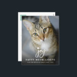 Pet met foto's maken van penseel Hondenliefhebber  Feestdagenkaart<br><div class="desc">Joy Brush Script Calligraphy and Paw Prints, Cute Hondenliefhebber, Simple and minimalist, Funny Pet Holiday Photo Briefkaart. De rug van de kaart kenmerkt een één sjabloon van het fotoontwerp van het briefkaart met een korte vakantiegroet en uw terugkeeradres. Sommige tekst en achtergrond kunnen in om het even welke kleur van...</div>