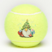 Pet met kerstbomen en tennisballen (Achterkant)