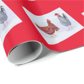 pet met sjaal en kerstmis cadeaupapier (Rol Hoek)