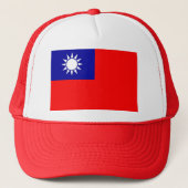 Pet met Taiwanese vlag (Voorkant)