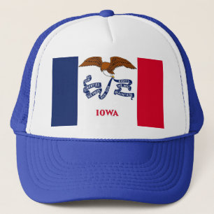 Pet met vlag van de staat Iowa - VS
